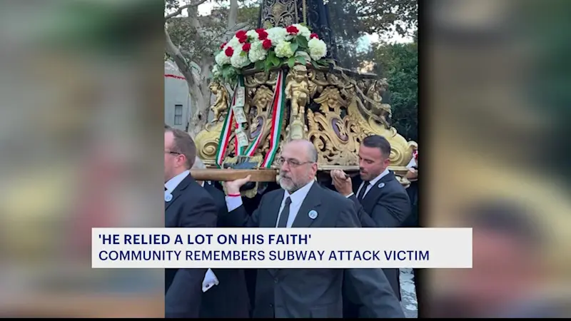 Story image: Friends, neighbors mourn Bensonhurst man killed in subway attack