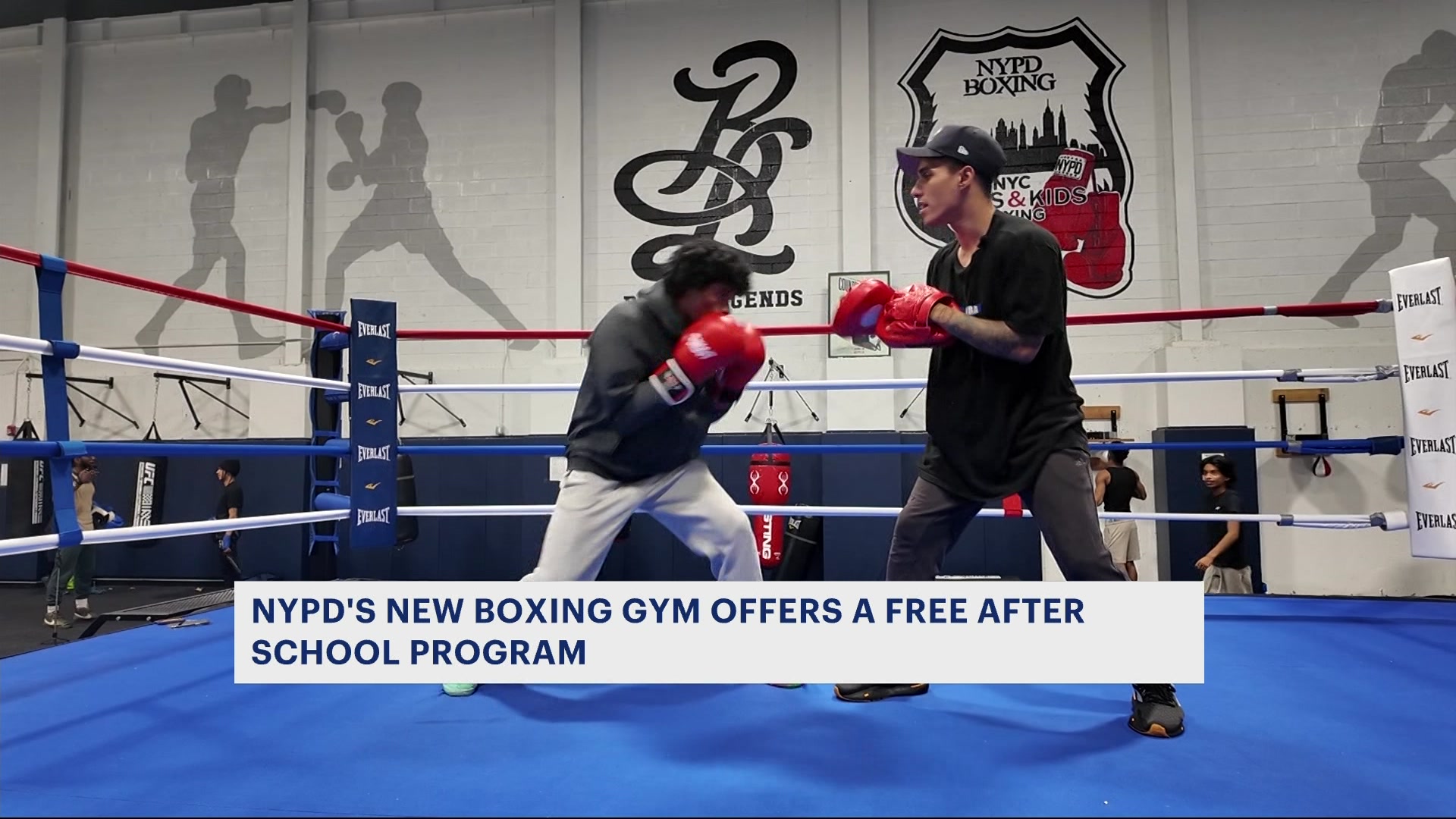 News 12 | New Jersey | Free Nypd Boxing Gym In Mount Hope Aims To ...