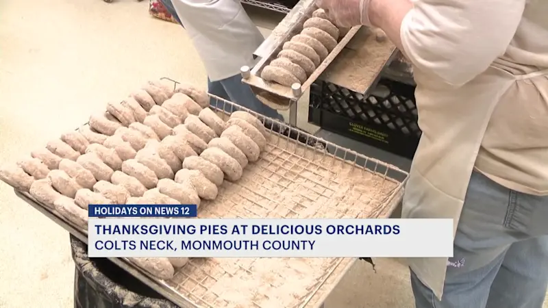 Story image: Delicious Orchards puts out over 50,000 pies and 11,000 doughnuts as part of Thanksgiving tradition