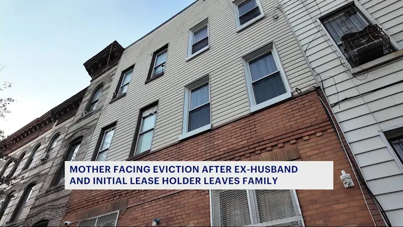 Story image: Mother of two faces eviction after ex-husband and initial lease holder abandons family