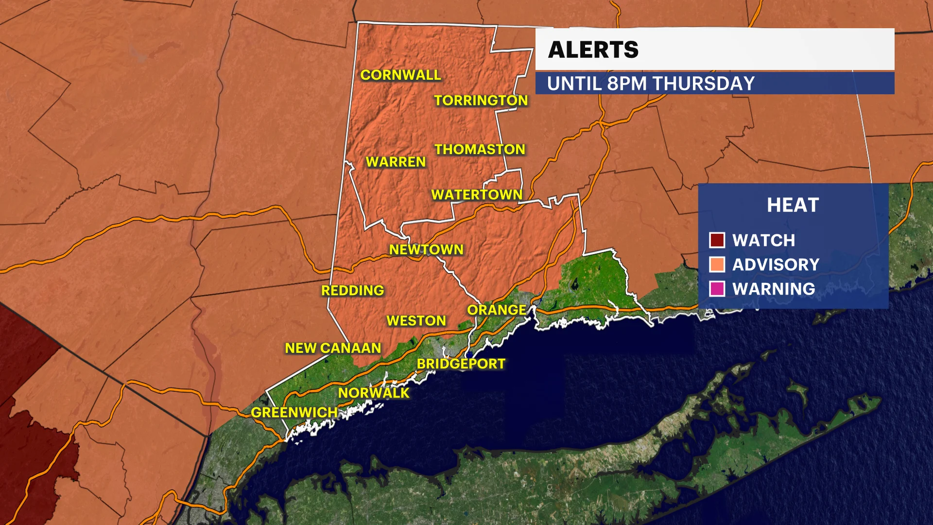 HEAT ALERT: Heat and humidity continue to rise, oppressive temperatures to last until at least Friday