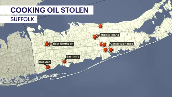 Police: 2 suspects arrested for stealing used cooking oil from 14 Suffolk businesses