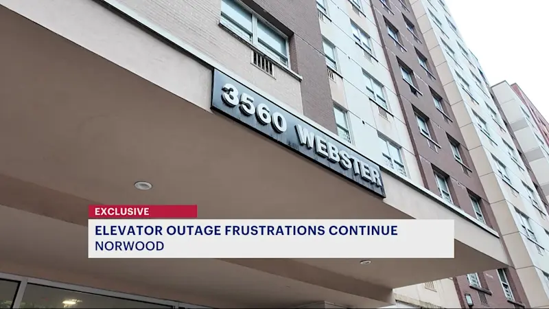 Story image: Elevator outage frustrations continue for Norwood tenants