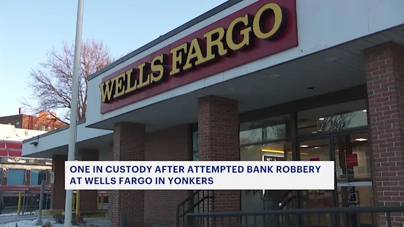 Story image: Police: Suspect arrested for attempted bank robbery in Yonkers