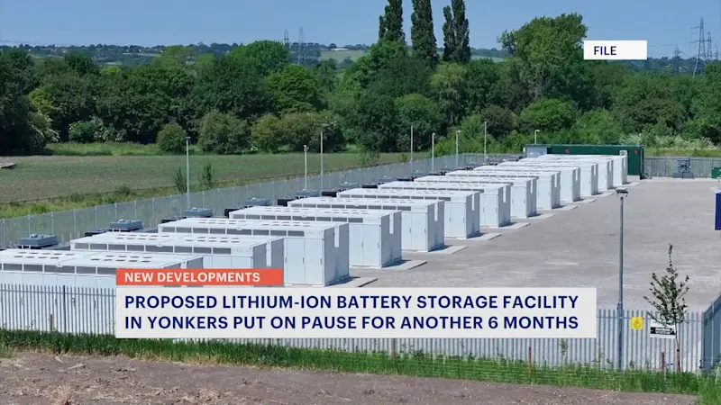 Story image: Second moratorium confirmed on lithium-ion battery storage facility in Yonkers