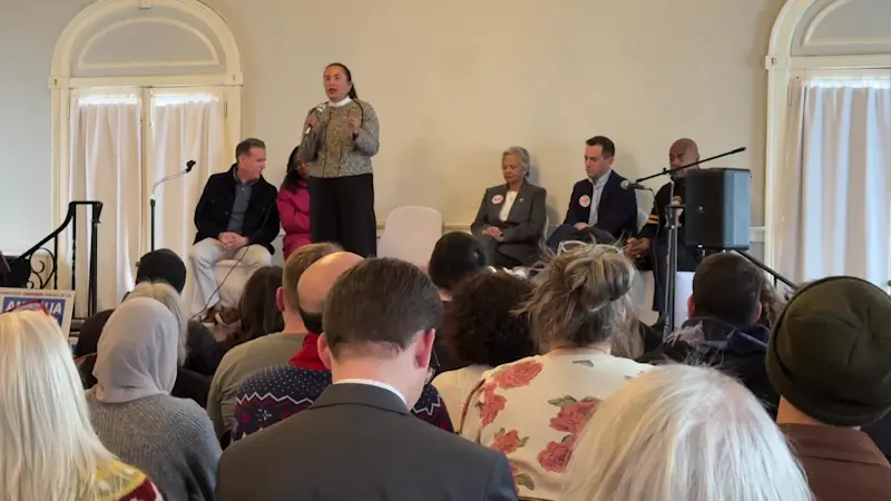 Story image: New Jersey congressmembers hold 'ICE Watch & Non-Violence' Town Hall