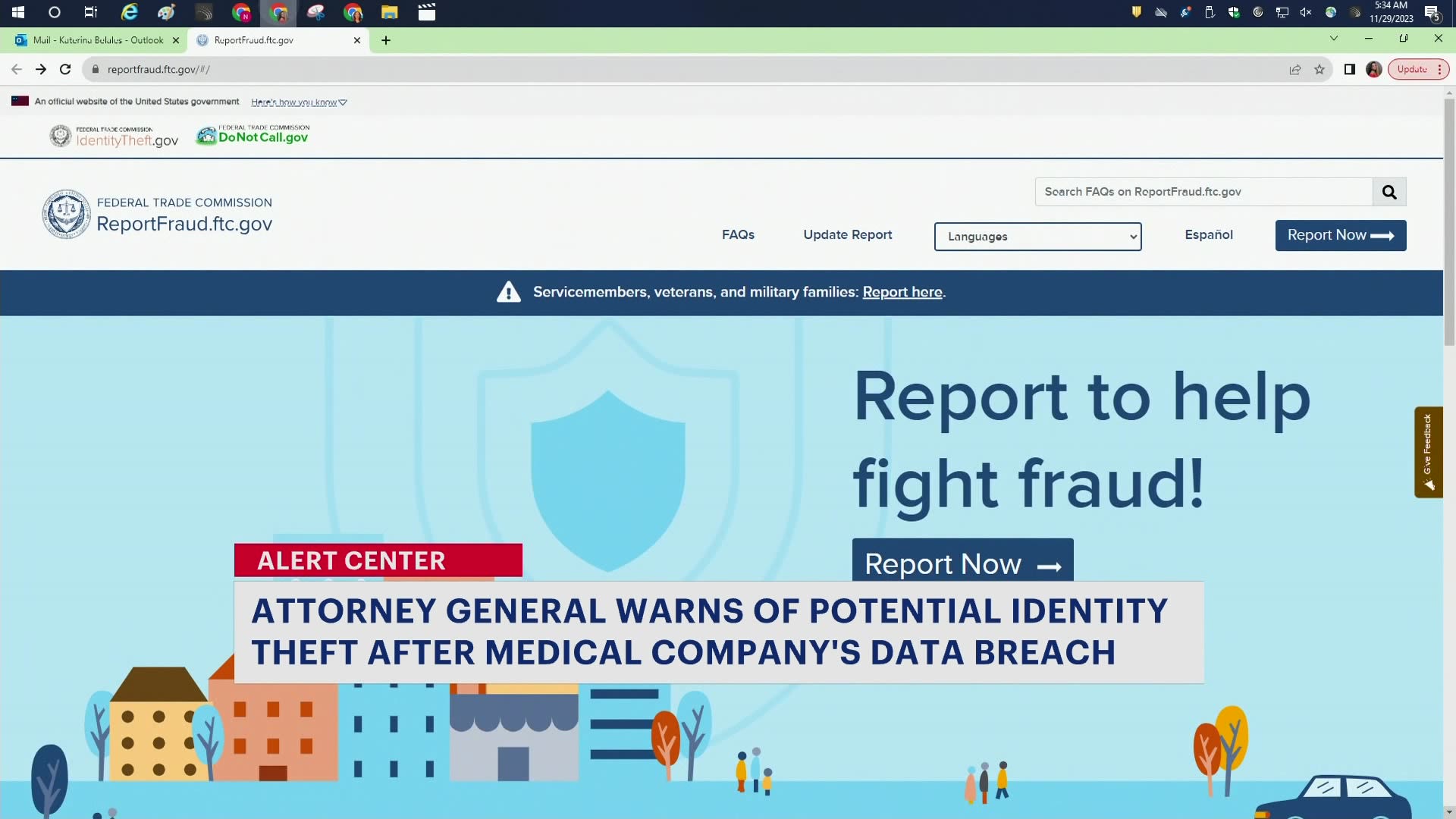 Attorney general alerts public after medical company's data breach
