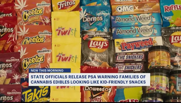 Connecticut state officials release PSA warning families of cannabis edibles posing as kid-friendly snacks