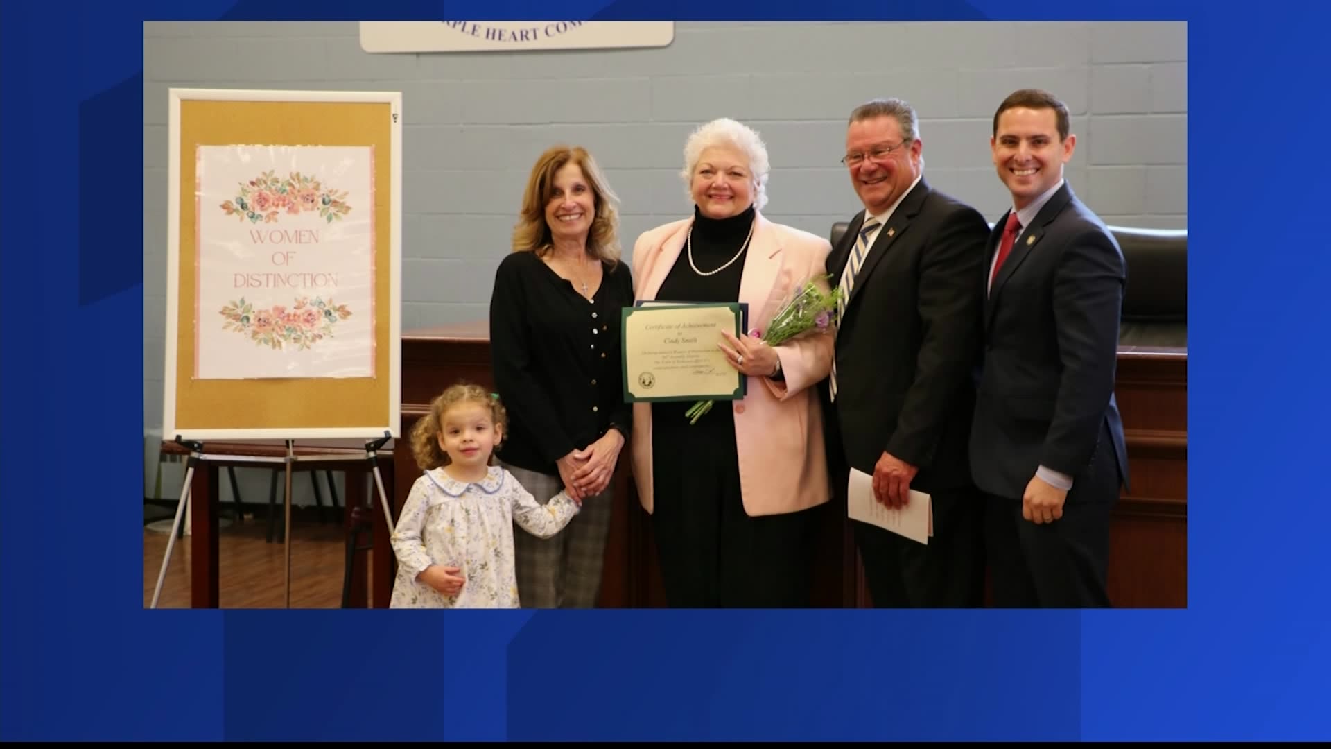 Yorktown honors food pantry director as Woman of Distinction