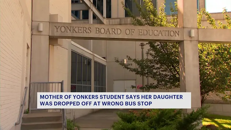 Story image: Yonkers mom says young daughter dropped off at wrong bus stop