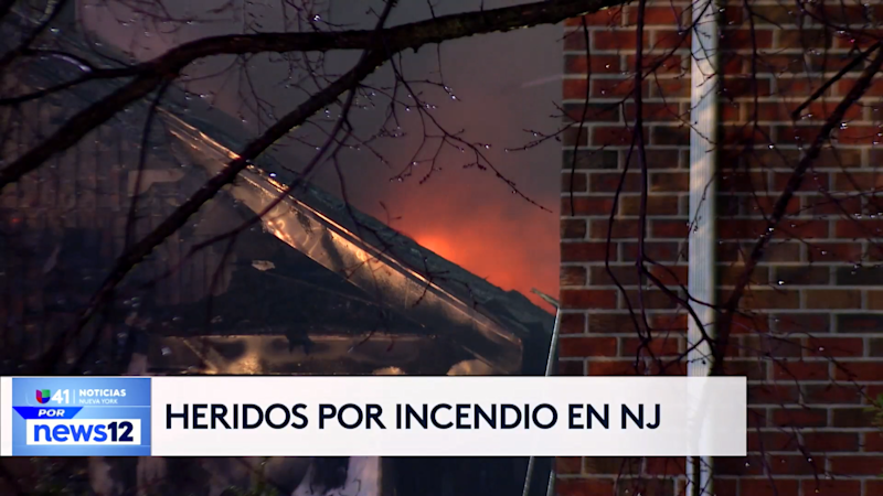 Story image: Univision 41 News Brief: Dos heridos y familias desplazadas es el resultado de un incendio ocurrido en Cliffside Park