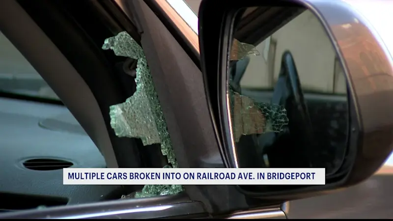 Story image: Police: Multiple cars broken into in Bridgeport