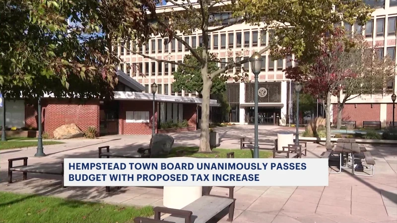 Story image: Hempstead Town Board approves tax increase for 2025 budget