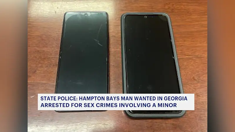 Story image: Police: Man found in Hampton Bays, wanted in Georgia, arrested for sex crimes involving minor