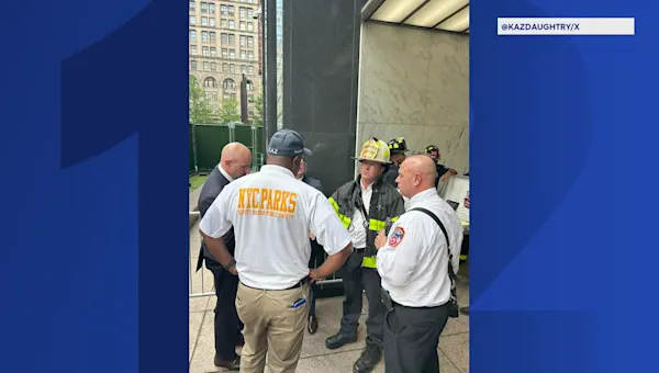 NYC officials say no threat to public after envelopes with white powder found at 26 Federal Plaza in Manhattan