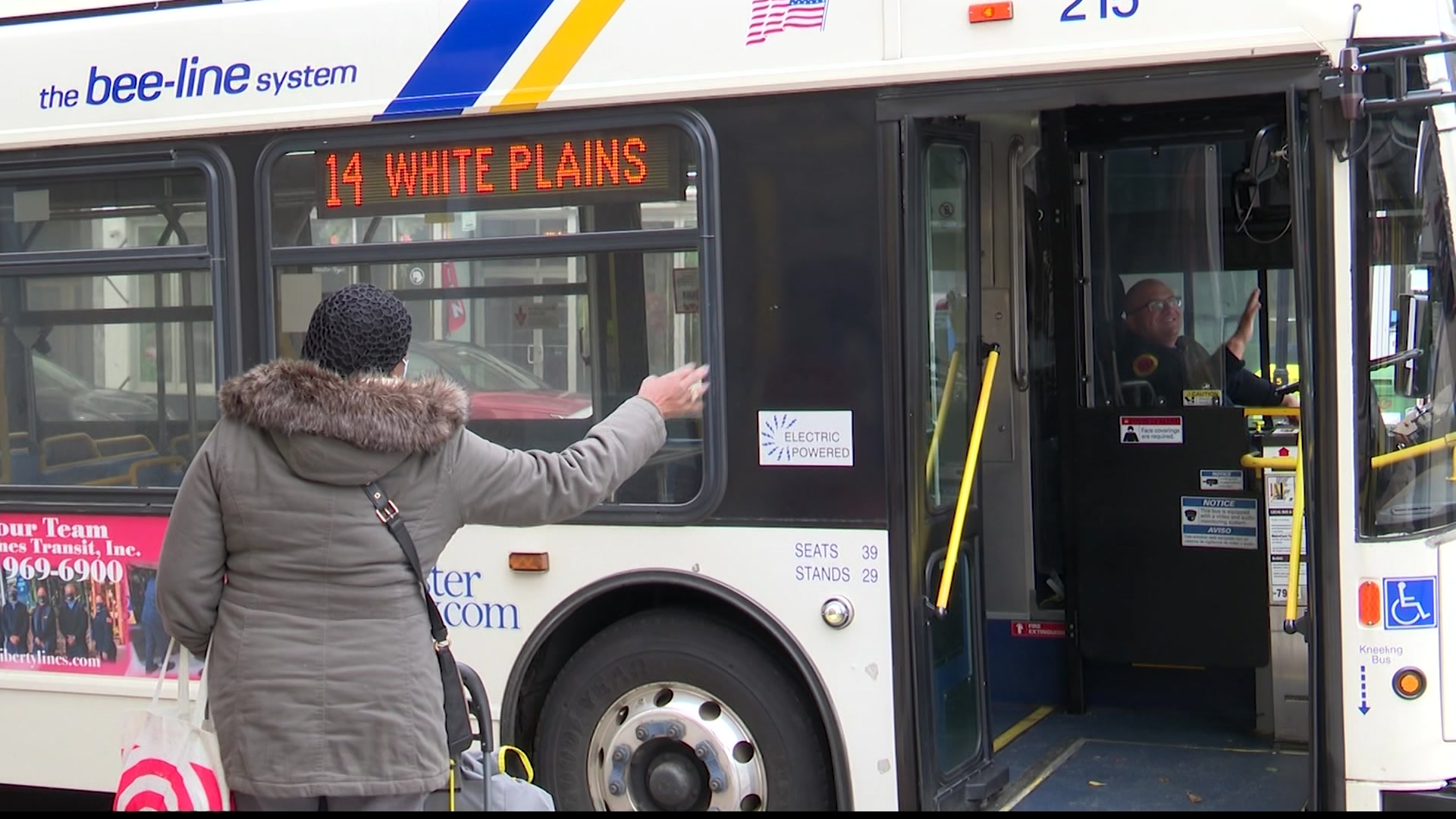 Bee-Line Bus Fares To Be Free During Holiday Season In Westchester