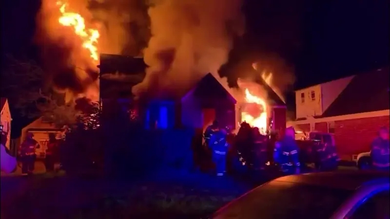Story image: Hempstead home deemed uninhabitable following fire