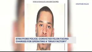 Stratford police arrest convicted felon accused of selling drugs