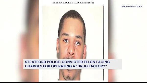 Stratford police arrest convicted felon accused of selling drugs