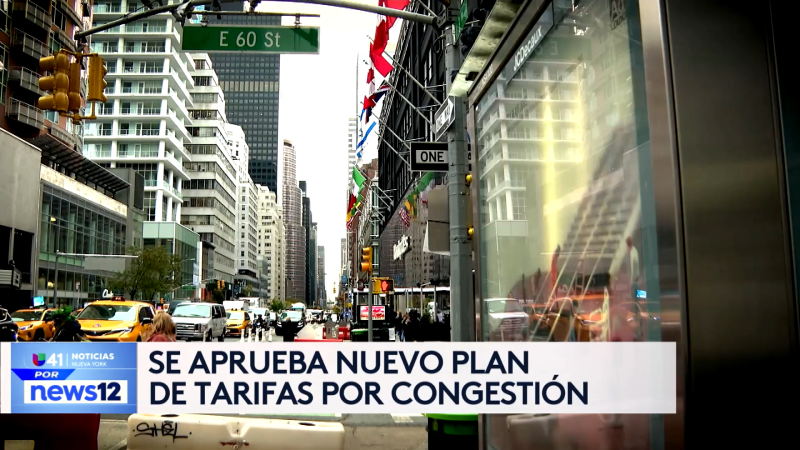 Story image: Univision 41 News Brief: Aprueban nuevo plan tarifa de congestión tras votación