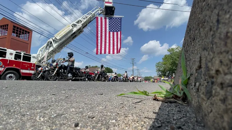 Story image: ‘May God bless him.’ Plainville community grieves veteran firefighter killed on the job
