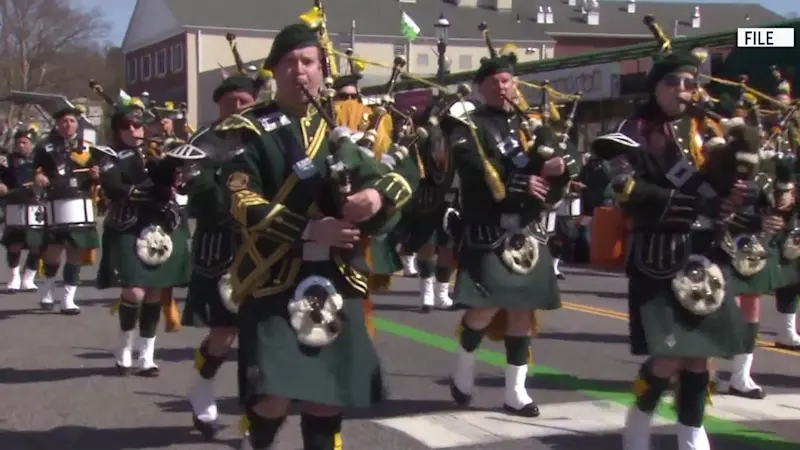 Story image: A look at this years St. Patrick's Day parade in Pearl River