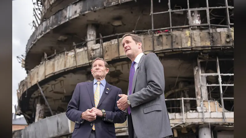 Story image: 'They are winning.' Himes and Blumenthal hopeful after visit to Ukraine