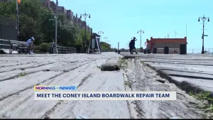 Meeting the team behind Coney Island Boardwalk repairs and sustainability