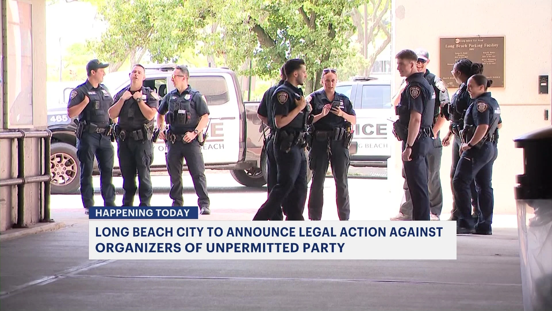 Long Beach to announce legal action against organizers of unpermitted party