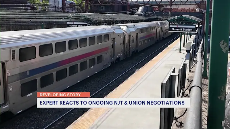 Story image: Contract negotiations continue as NJ Transit commuters wait to see if a strike will occur