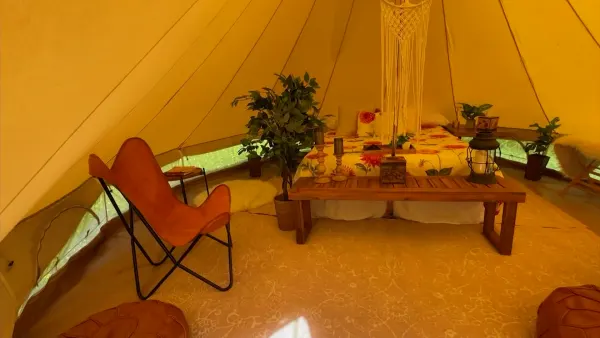 Made in the Hudson Valley: The Canvas Experience takes the idea of camping – or 'glamping' – to the next level