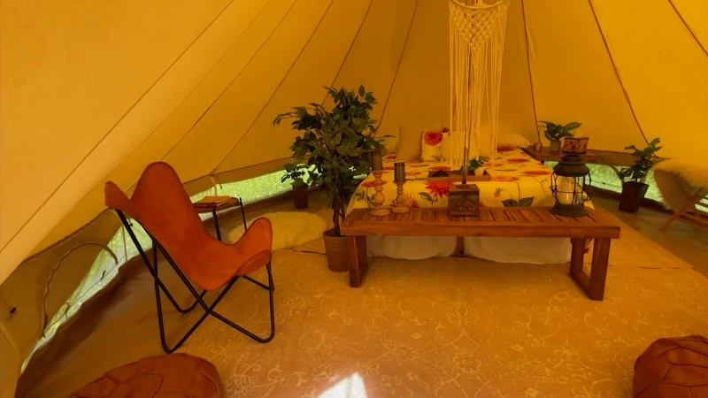 Story image: Made in the Hudson Valley: The Canvas Experience takes the idea of camping – or 'glamping' – to the next level