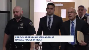 Rape charges dismissed against Nassau officer