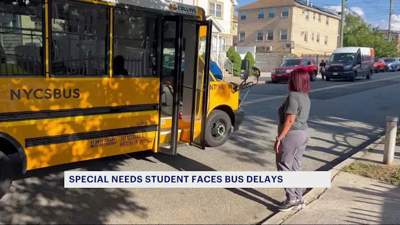 Story image: Bronx mom says bus company dysfunction causes her son to have a three-hour commute on some days 