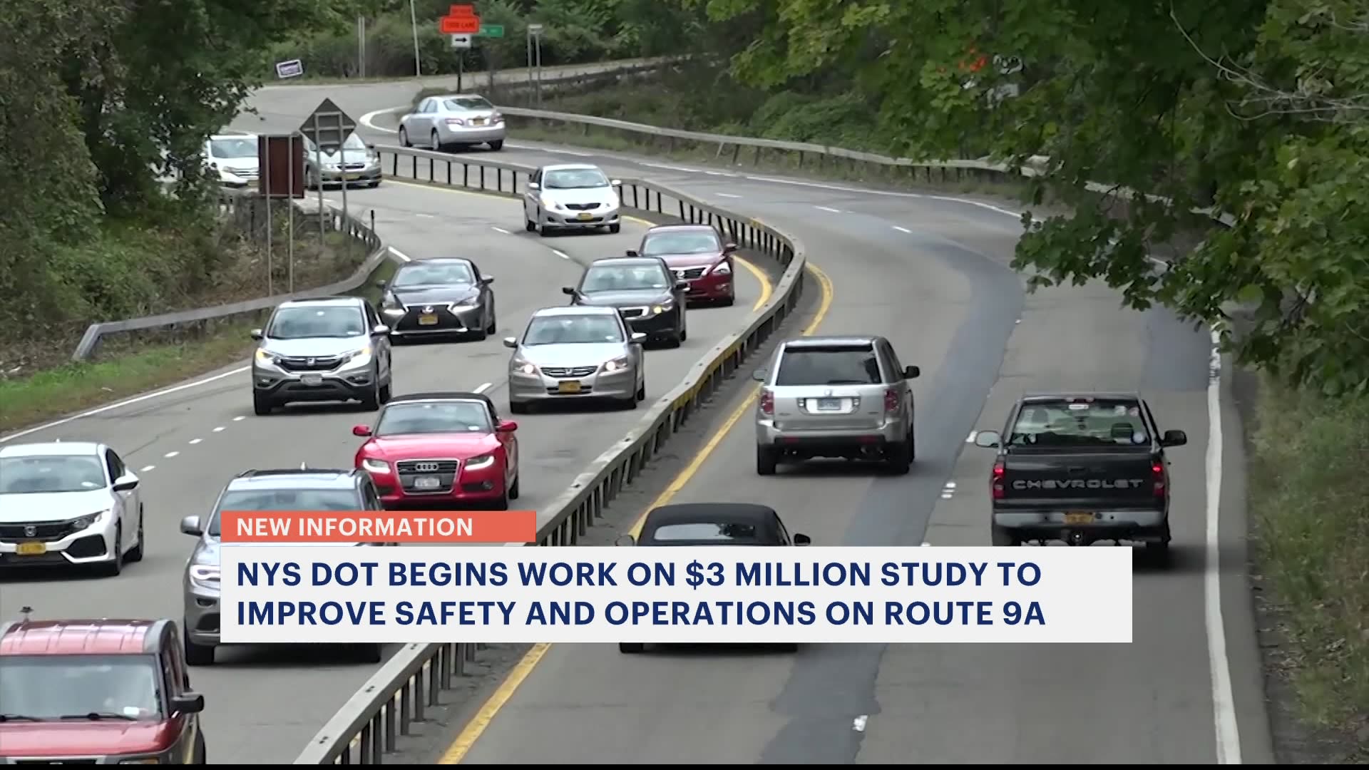 DOT's $3M engineering study on Route 9A aims to improve roadway's safety