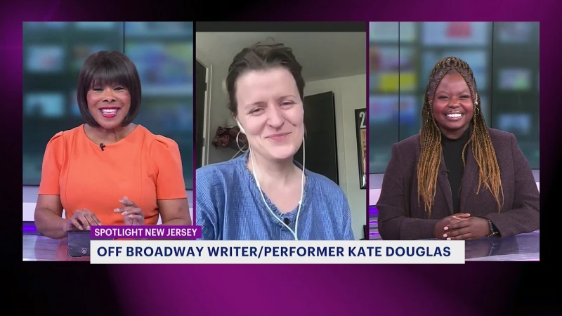 Story image: Spotlight New Jersey: Off Broadway writer and performer Kate Douglas