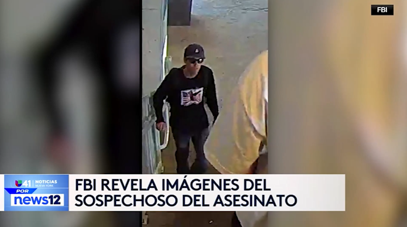 Story image: Univision 41 News Brief: FBI revela imágenes del sospechoso del asesinato