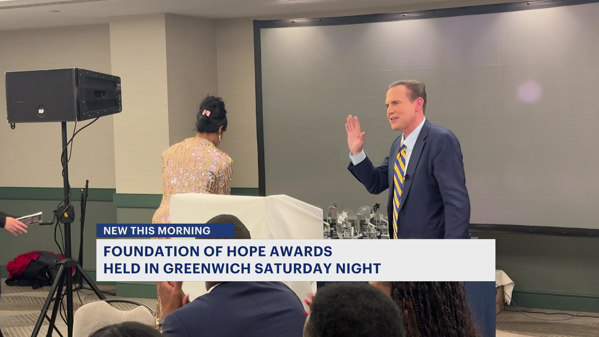 News 12 Long Island News 12 s Frank Recchia honored at Greenwich gala