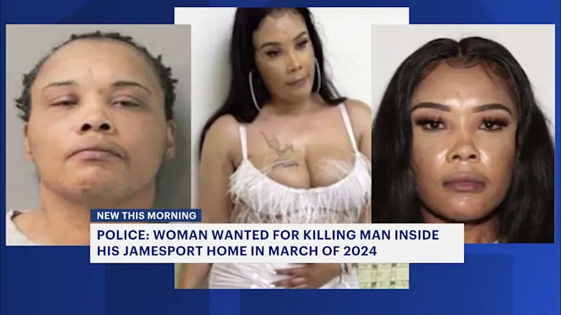 Story image: Woman who 'frequently changes her appearance' still on the run, identified as suspect in 2024 Jamesport murder, police say