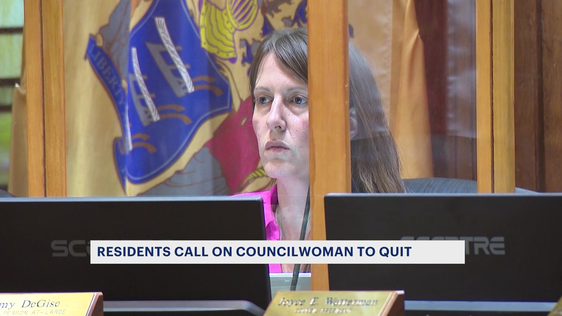 Jersey City residents call for Councilwoman Amy DeGise to resign