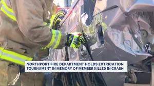 Northport Fire Department holds extrication tournament in honor of late firefighter 
