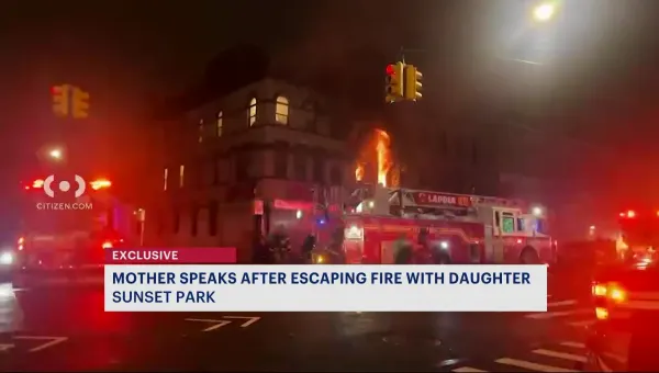 FDNY: Mother, daughter injured in late night Sunset Park apartment fire