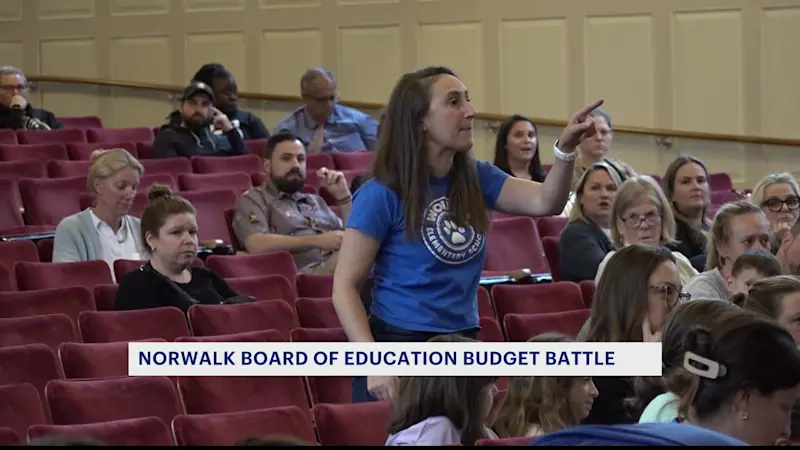 Story image: ‘Chaos.’ Tempers flare at Norwalk BOE meeting, budget vote postponed again