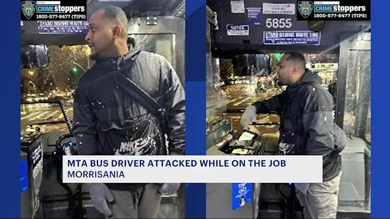 Story image: MTA bus driver attacked on the job in Morrisania