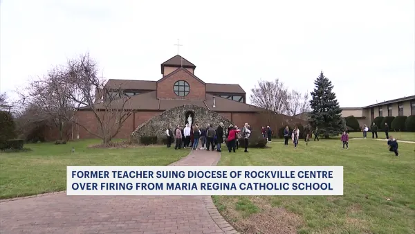 Former teacher sues Diocese of Rockville Centre over firing from Maria Regina School