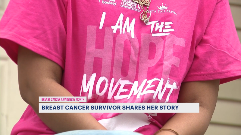 Story image: Breast Cancer Awareness Month: Young Newark Mom misdiagnosed helps fight racial disparities