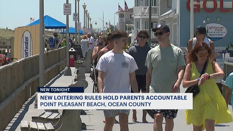 Story image: Warning from officials: Teens better behave in Point Pleasant Beach or parents could face a fine