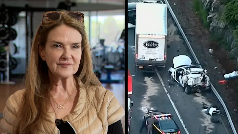 Story image: Fairfield crash victim shares miraculous survival story after internal decapitation