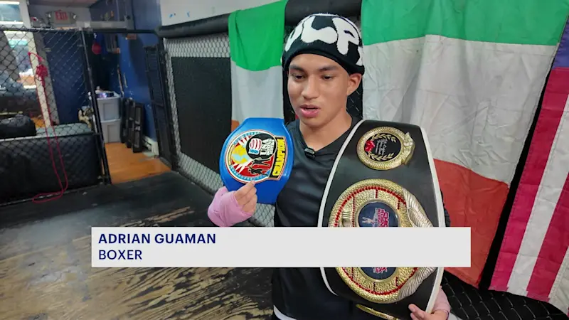 Story image: Yonkers boxing prodigy aims for Olympic dream in 2028