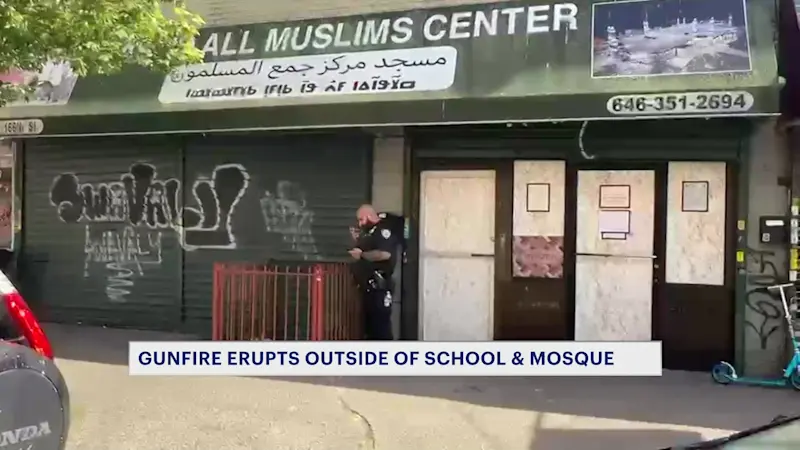Story image: Police investigate shooting in Highbridge after gunfire erupts near school and mosque